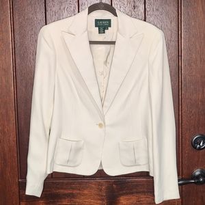 Lauren Ralph Lauren Silk Blazer